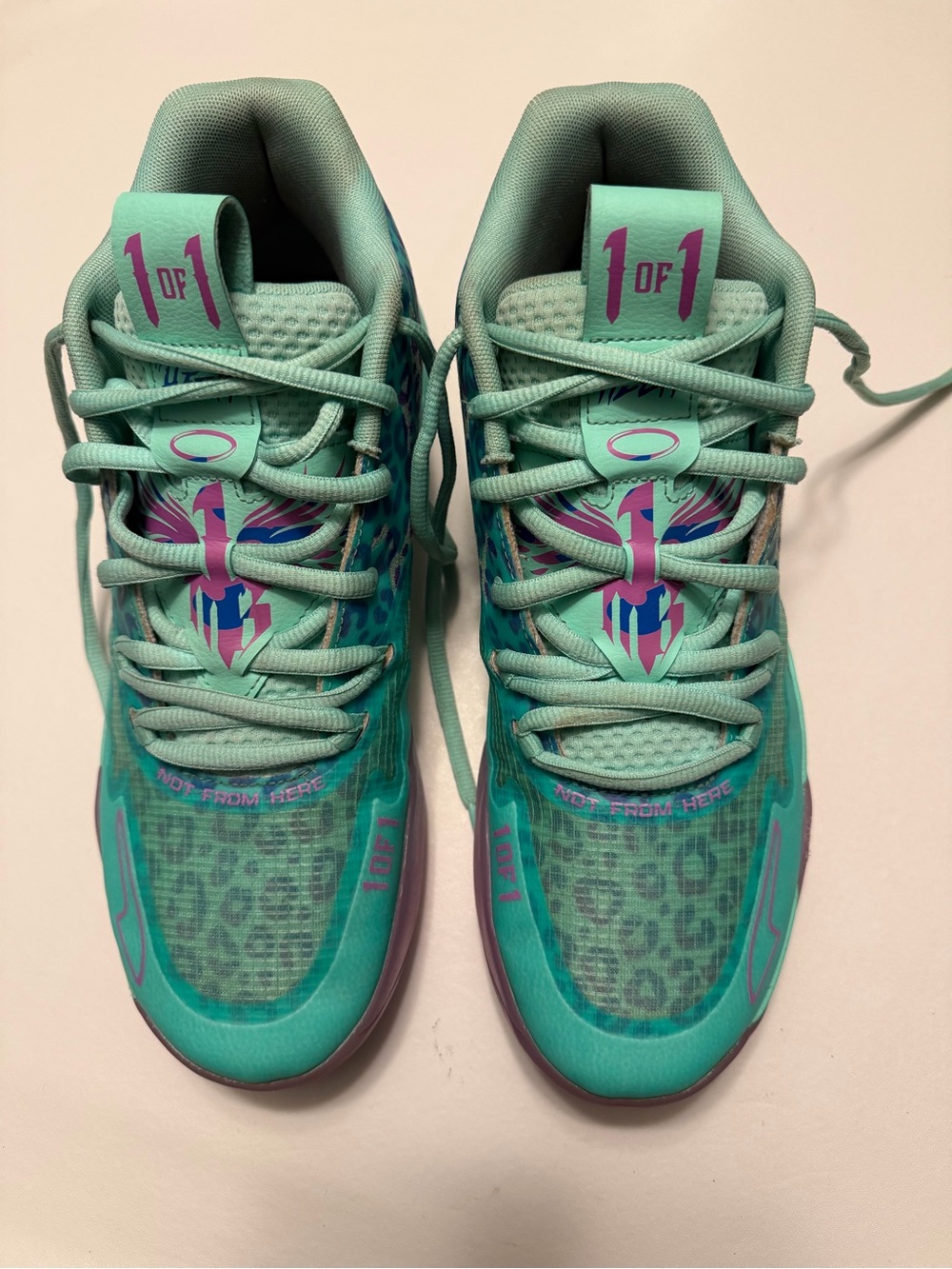 Puma Lamelo Ball 1 of 1 Mint Green Athletic Sneakers